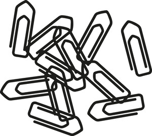 300x269 Paper Clip Royalty Free Photos And Vectors
