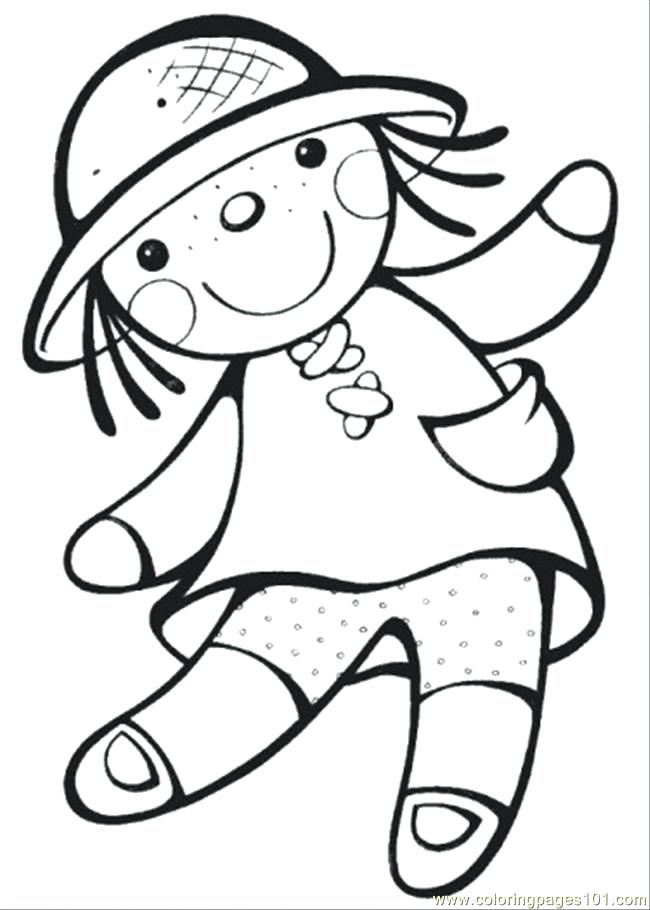 650x910 Doll For Coloring Surprising Doll Coloring Pages On Line Drawings