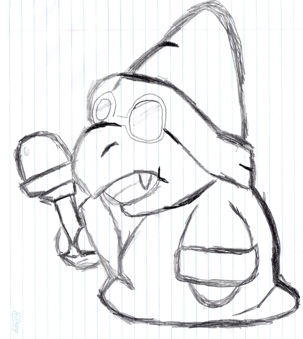 1024x1145 Paper Magikoopa Drawing By Drybones0