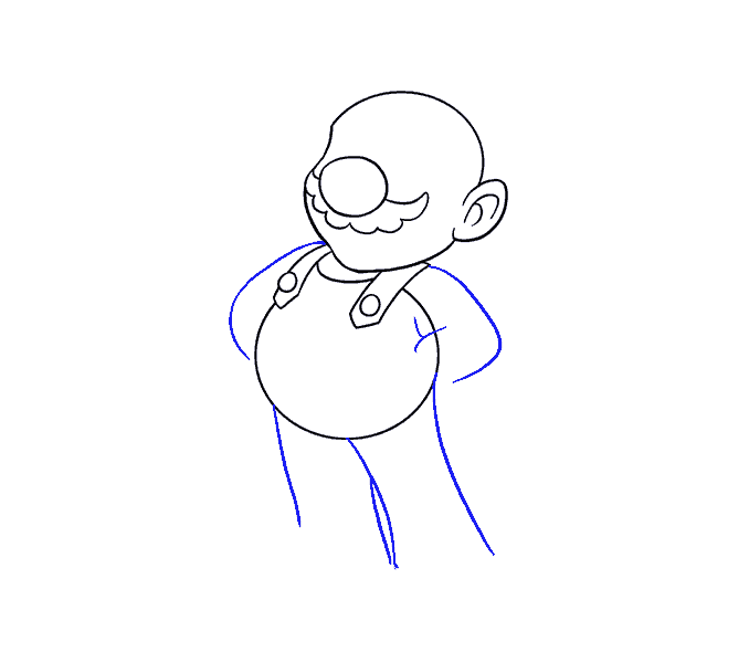 678x600 How To Draw Super Mario In A Few Easy Steps Easy Drawing Guides