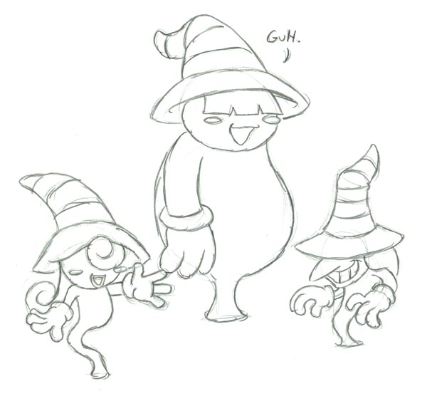 600x563 Paper Mario 2 Shadow Sirens By Greliz