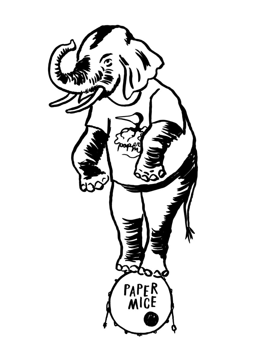 864x1200 Music Paper Mice