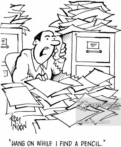 400x484 Piles Of Paper Cartoons And Comics