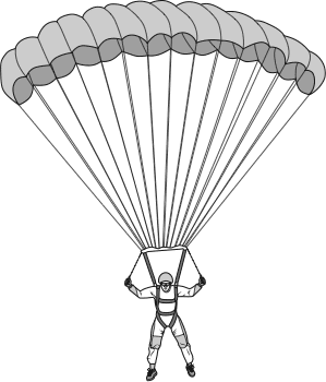 Parachute Drawing at GetDrawings | Free download