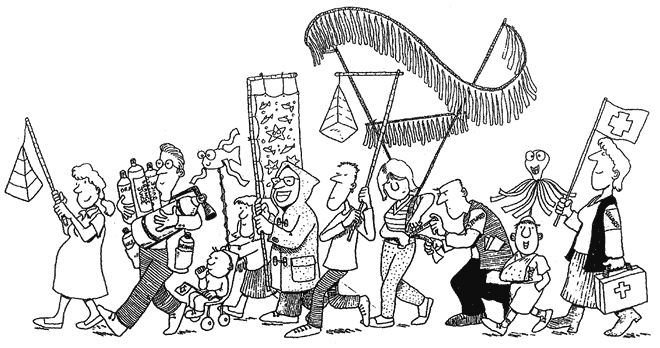 660x348 A Drawing Of A Procession Moldes