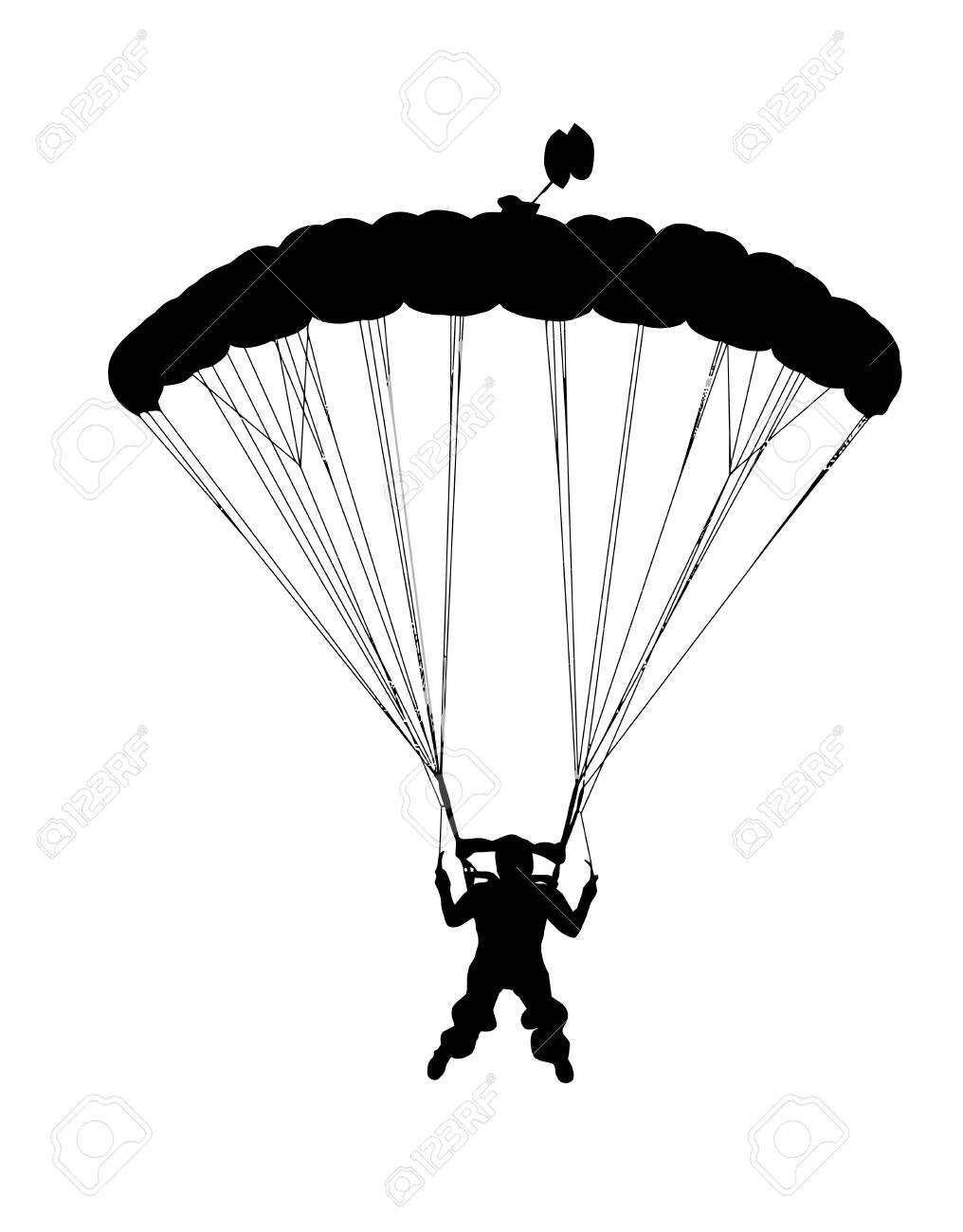 Paratrooper Drawing at GetDrawings | Free download