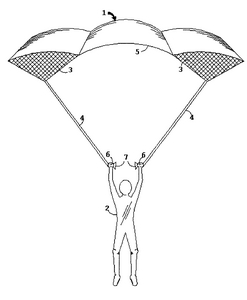247x300 Parachute Toy Patent Drawing Parachutes Parachutes