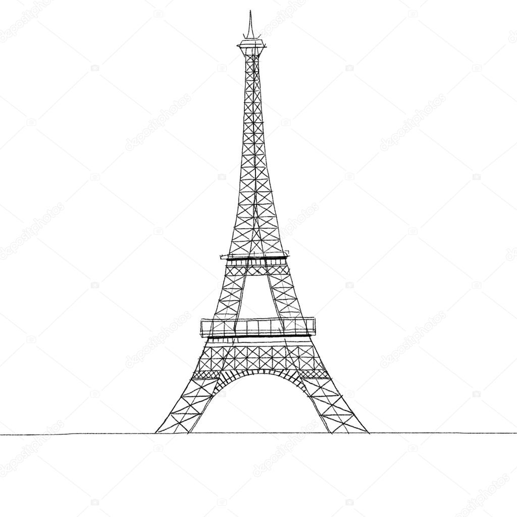 1024x1024 Paris Eiffel Tower Stock Photo Radub85