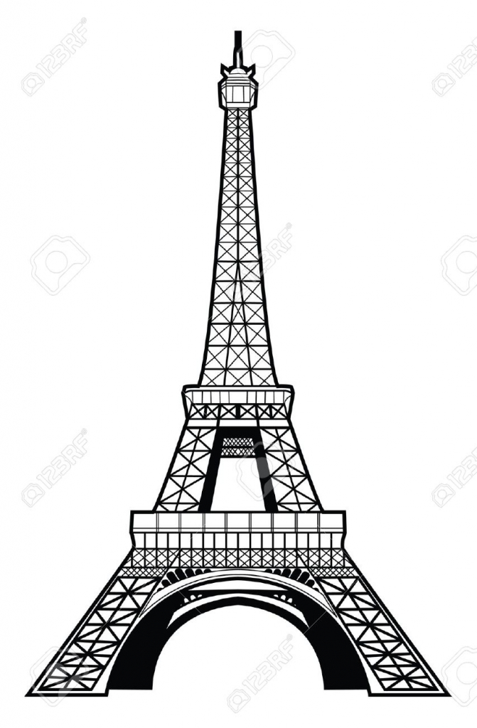 671x1024 Pictures Paris Eiffel Tower Drawings,