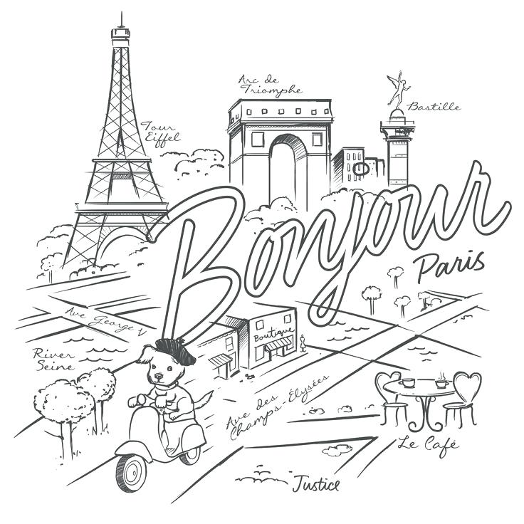 736x736 Paris Coloring Sheets Coloring Sheets Paris France Nzherald.co