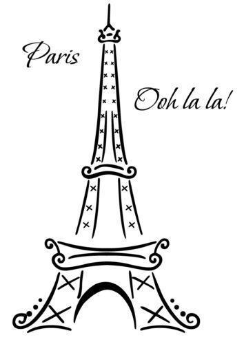 354x500 Paris Wall Decal Ebay