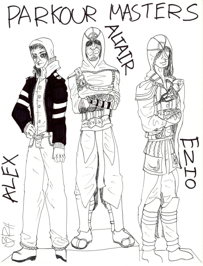 780x1024 Parkour Masters By S Dragon123