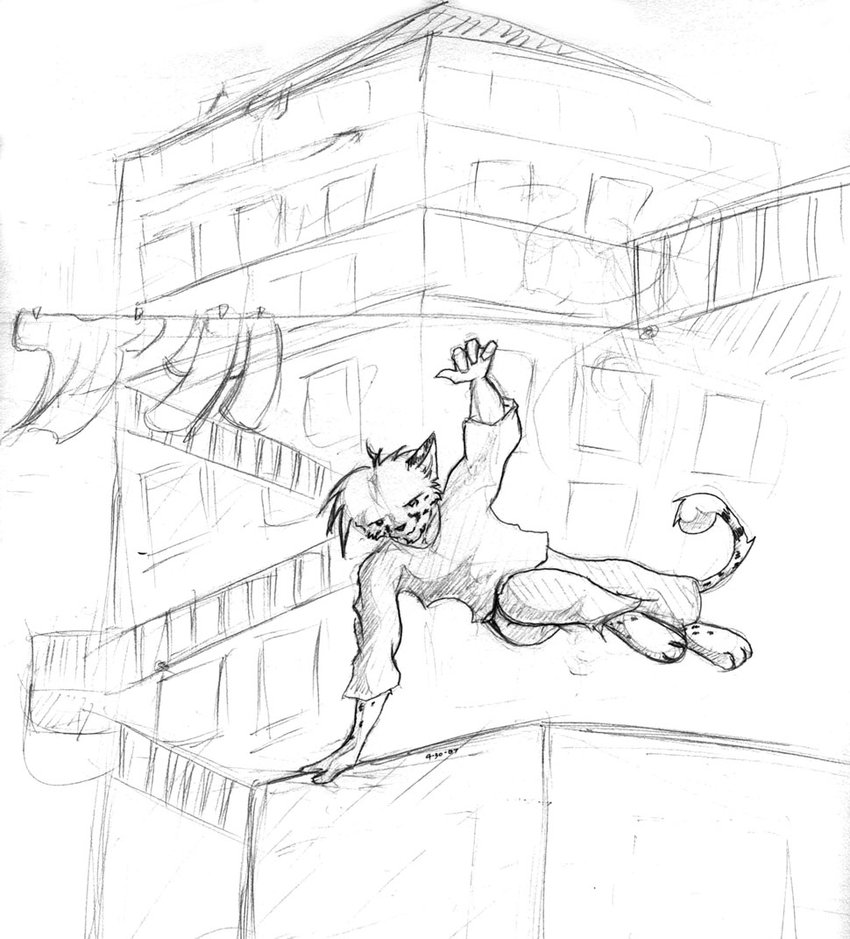 850x939 Parkour By Shadowcheetah