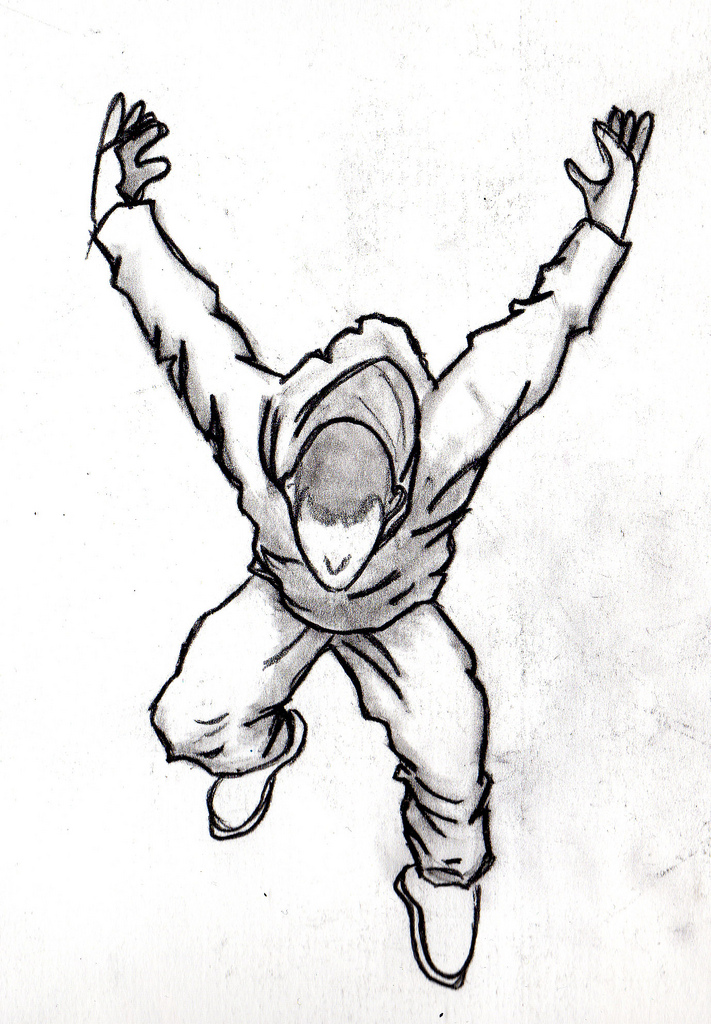 711x1024 Parkour Skecthbookdrawing
