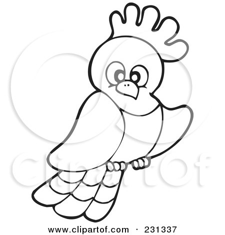 450x470 Royalty Free (Rf) Clipart Illustration Of A Coloring Page Outline