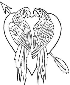 235x284 Free Parrot Coloring Pages Animal Coloring Pages