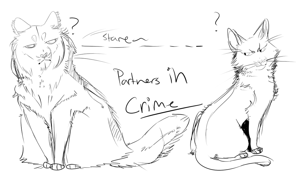 1024x655 Partners In Crime (Sketch) By Magjks