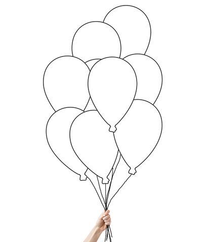 421x480 Helium Filled Mix