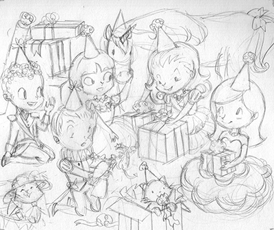 400x336 The Making Of Princess Birthday Party Puzzles