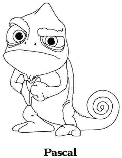 426x550 Free Printable Princess Tangled Colouring Pages Cool And Pascal