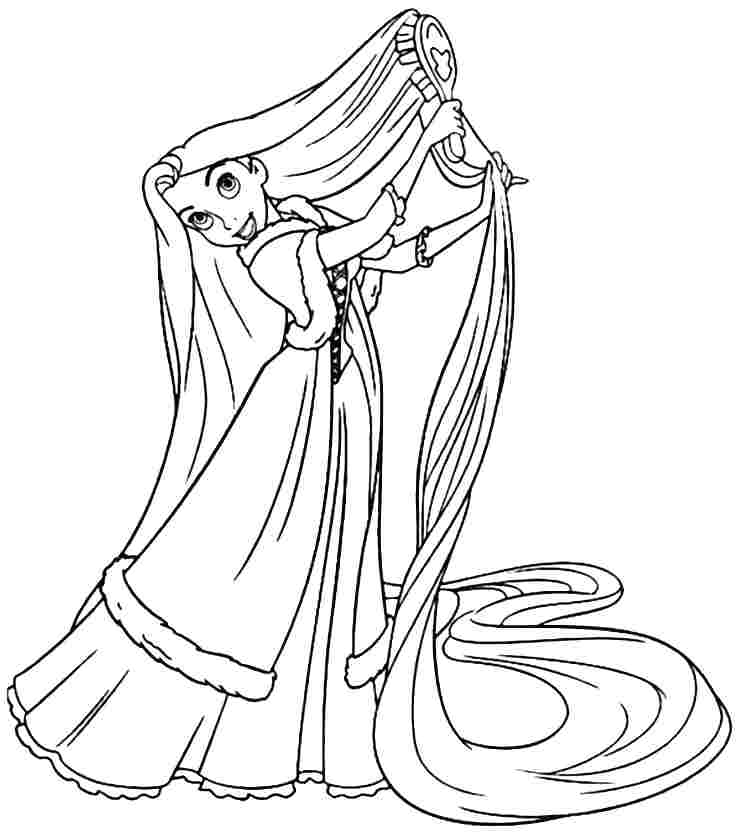 740x832 Best Of Tangled Coloring Pages Images Face Princess Coloring Pages