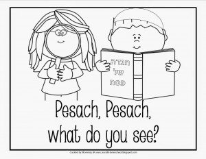 300x232 Free Printable Coloring Pages For Passover