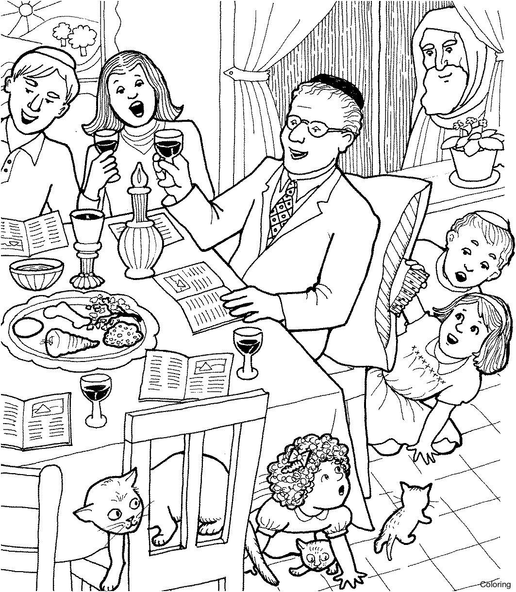 Passover Drawing at GetDrawings | Free download
