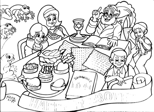 500x364 Coloring Placemat