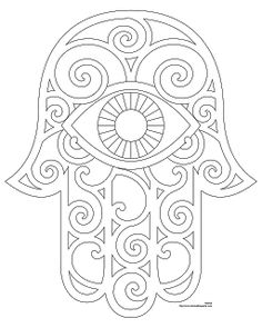 236x295 Don'T Eat The Paste Hamsa Coloring Page And Embroidery Patterns