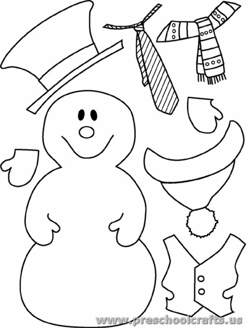 481x640 Snowman Cut Paste Activity For Kids