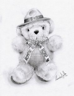 236x307 50 Amazing Pencil Drawings Teddy Bear, Drawings And Bears