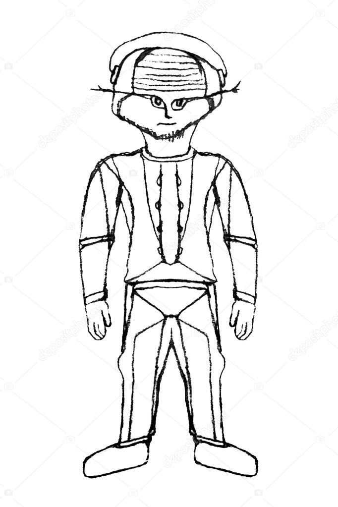 682x1023 Alien Astronaut Cartoon Drawing Stock Photo Danflcreativo