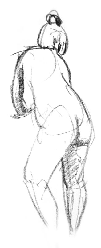328x800 Life Drawing, 1st March 2016 Aj Aiken