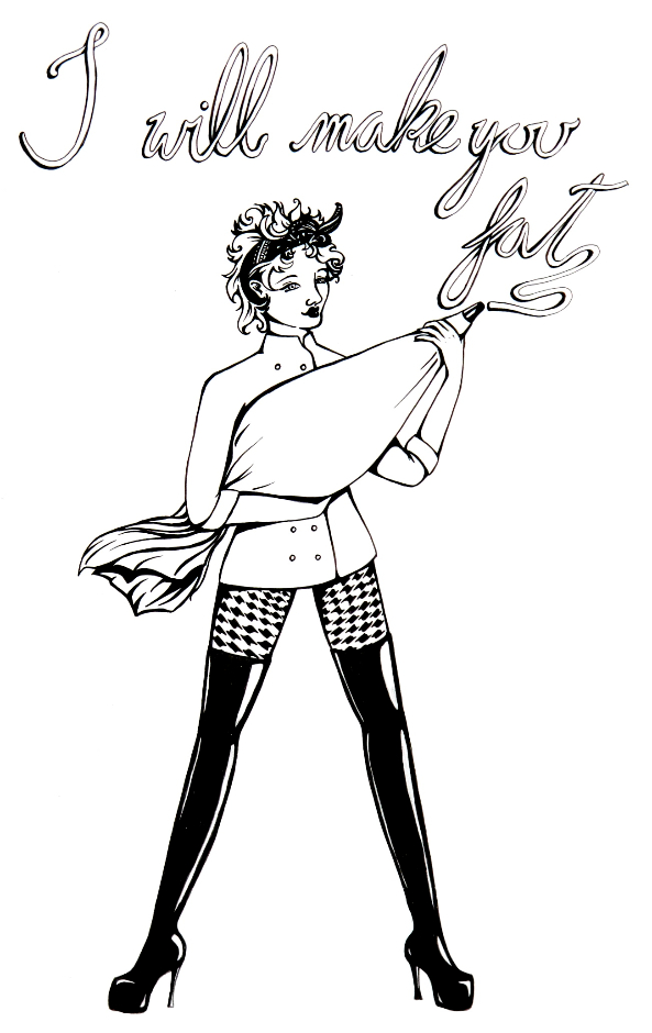 593x940 Drawings Dirty Spoon