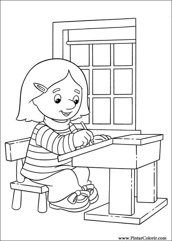 567x794 Drawings To Paint Amp Colour Postman Pat