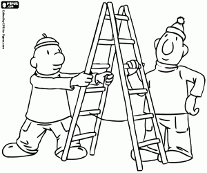 300x250 Pat And Mat Coloring Pages Printable Games