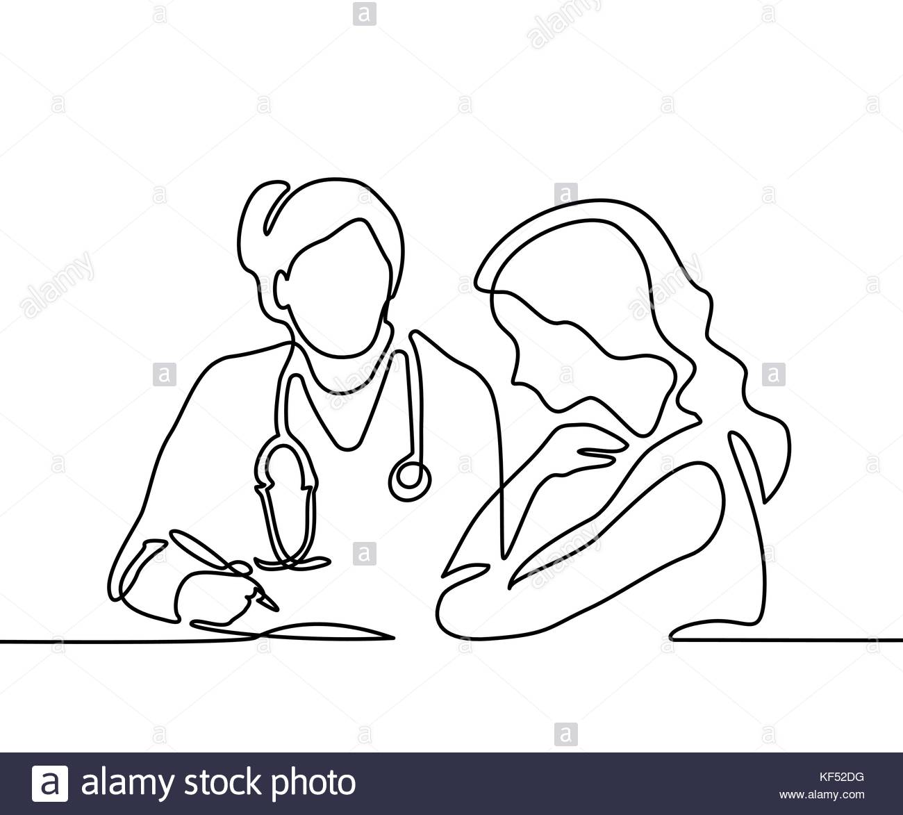 1300x1173 Child Drawing Doctor Stock Vector Images