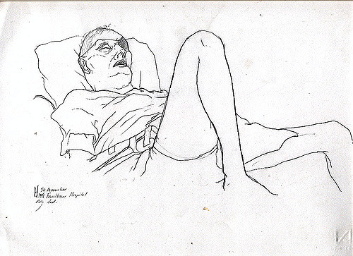 500x363 Cancer Patient A Drawing Of My Father As He Was In