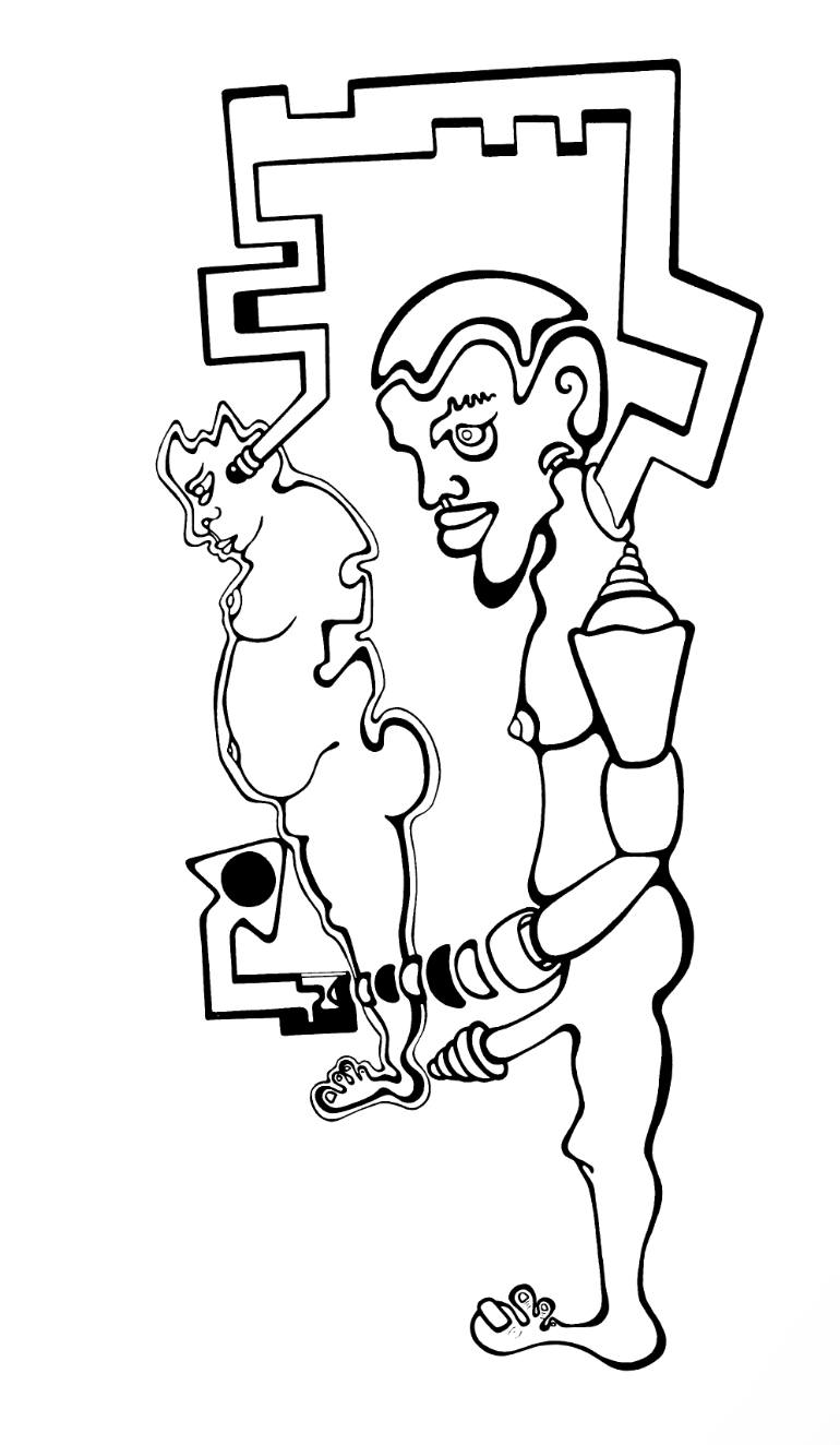 770x1324 Saatchi Art Semi Permeable Drawing By Patrick Gainer