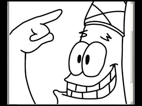 480x360 Draw Patrick Star