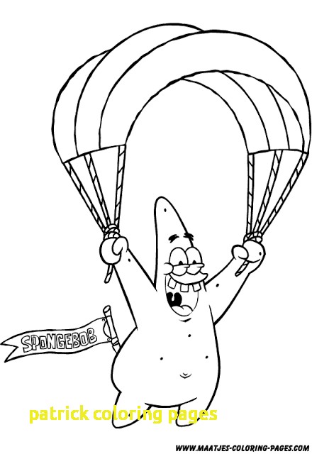 440x640 Patrick Coloring Pages With Mesmerizing Patrick Star Coloring