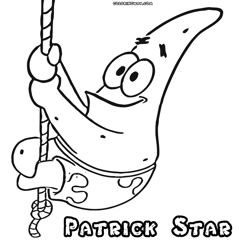 985x1000 Patrick Star Coloring Pages Coloring Pages To Download And Print