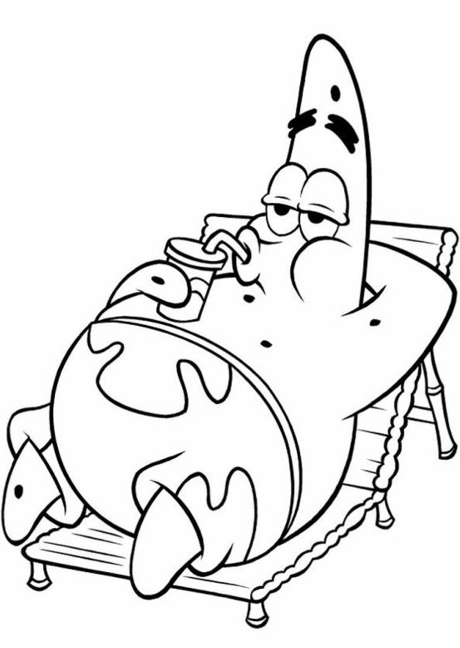 924x1301 Spongebob Squarepants And Patrick Star Coloring Pages Spongebob