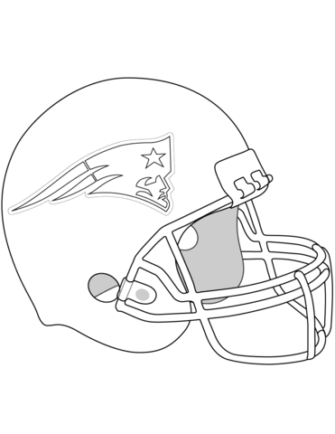 371x480 New England Patriots Helmet Coloring Page Free Printable
