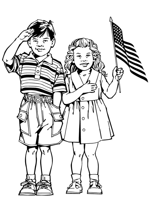 595x842 Printable 4th Of July Coloring Pages To Have Fun This Independence Day