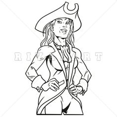 236x236 Patriot Ladies Clipart