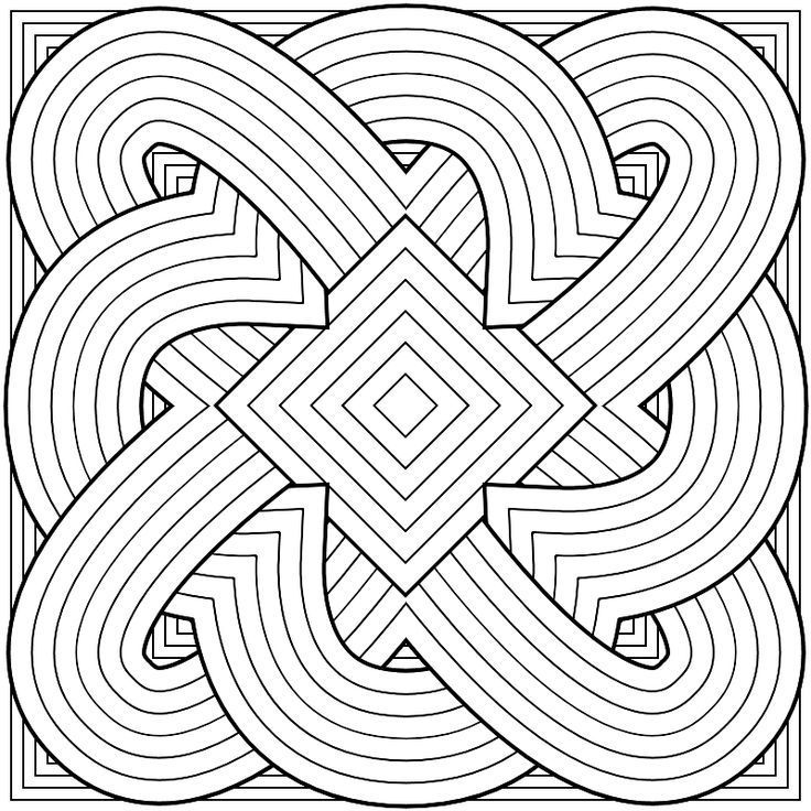 736x736 Patterns Coloring Pages Coloring Page For Kids