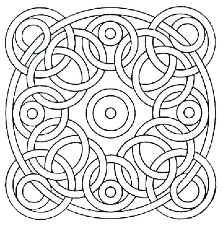 720x730 Beautiful Patterns Coloring Pages Free Download Floral For Kids