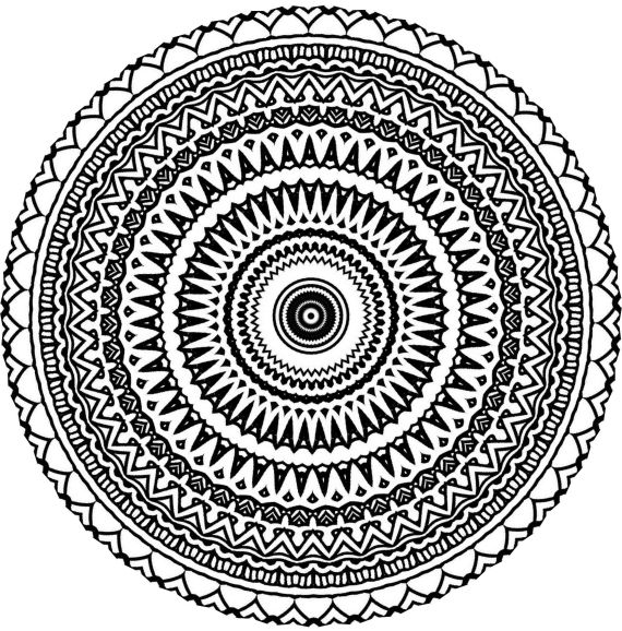 570x578 Image Result For Simple Mandala Drawing Tumblr Patterns