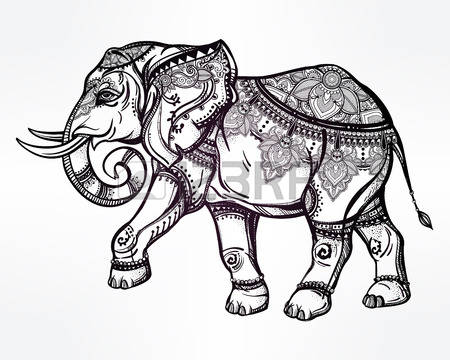 450x360 Elephant Clipart